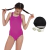 Combo Malla Niña Juvenil Natacion + Antiparras + Gorro Tela - SAFIT 