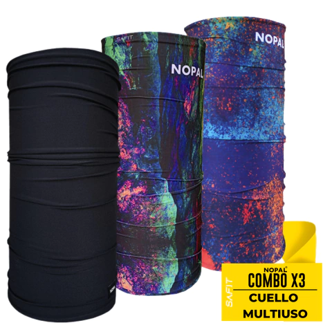 Cuello Termico Multiuso Pack X3 Nopal®