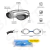 Combo Malla con Pierna + Gorro Silicona + Antiparras Natacion Talles Especiales Safit 6202 - comprar online
