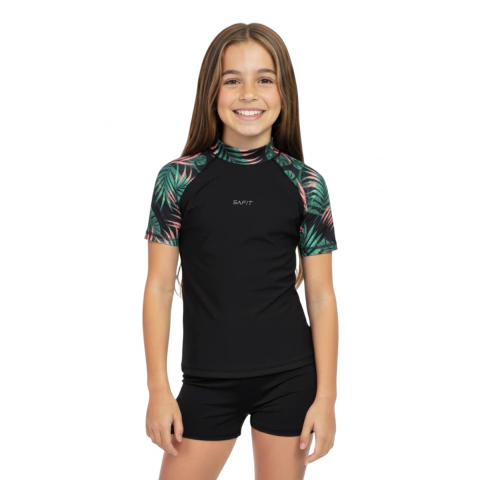 Remera Proteccion Solar Filtro Uv50 Niños Safit 520 - SAFIT SPORT