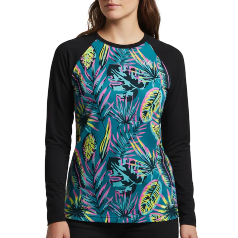 Remera Mujer Proteccion Solar Filtro Uv50 Safit 620 - SAFIT SPORT