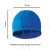 Gorro Tela Natacion Unisex Resistente Al Cloro Safit - comprar online