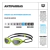 Antiparras Natacion Arena Original Uv Entrenamiento - SAFIT 