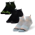 Imagen de Medias Pack x3 Secado Rápido Antiolor Running Ciclismo Trail