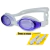 Antiparra Natacion Entrenamiento Silicona Estuche+tapones Safit Viedma en internet