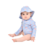Enterito + Gorro UV Bebe Safit