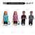Remera Proteccion Uv Safit + Short Baño Uv Natacion Niño Juvenil - SAFIT 