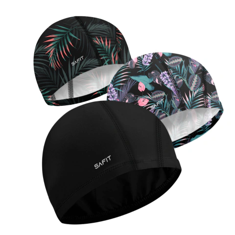Pack x3 Gorra De Natacion Unisex Niño Adulto Safit 500 en internet