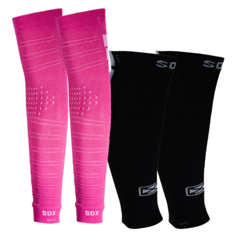 Imagen de Pack x2 Pantorrilleras + Mangas Compresion Graduada Sox®