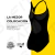 Imagen de Combo Malla Natacion Safit 6101 + Antiparra Hydro + Gorro Tela
