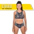 Top Natacion 600 + Bombacha Malla Lycra 603 Safit - SAFIT 