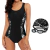 Combo Malla Natacion Safit 6175 + Antiparra Hydro + Gorro Tela - tienda online