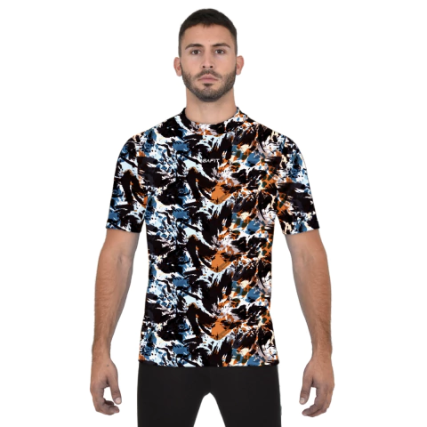 Remera Termica Primera Piel Manga Corta Hombre Safit 445