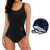 Combo Malla Natacion Safit 6175 + Antiparra Hydro + Gorro Tela