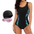 Combo Malla Natacion Safit 6175 + Antiparra + Gorro Tela - tienda online