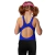 Malla Enteriza Niña 8200 + Short Natación 510 Clorofriendly® Safit - comprar online
