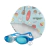 Kit Gorro Tela + Antiparras Champ Jr Natacion - SAFIT 