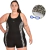 Combo Malla con Pierna + Gorro Tela + Antiparras Hydro Natacion Talles Especiales Safit 6202 - SAFIT 
