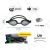 Combo Malla Natacion 6208 + Antiparras + Gorro Tela