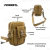 Morral Tactico Bolso Militar Molle - SAFIT 