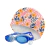 Kit Gorro Tela + Antiparras Champ Jr Natacion
