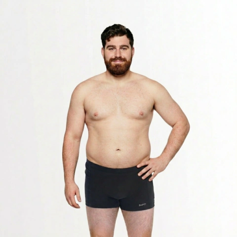 Short Natación Filtro Uv50 Talle Grande Safit 418 - SAFIT SPORT