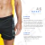 Malla Short Natación Hombre + Antiparras + Gorro Tela - SAFIT 