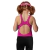 Malla Enteriza Niña 8200 + Short Natación 510 Clorofriendly® Safit - SAFIT 