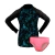 Imagen de Combo Remera UV Niños Safit + Bombacha