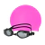Imagen de Combo Gorro Natación Silicona + Antiparra