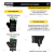 Guante Gimnasio Pesas Reusch Full Gym Ciclismo Cuero Gel Lycra - comprar online
