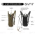Mochila Trekking Camping Viaje Camelback Tactica Bolso Agua - SAFIT 