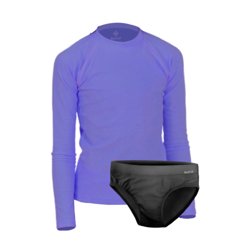 Combo Safit Remera Uv50 Manga Larga 520 + Bombacha 550 - SAFIT SPORT