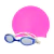 Combo Gorro Natación Silicona + Antiparra
