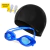 Kit Antiparras Natacion Aguas Abiertas + Gorro Silicona