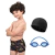 Combo Short Natación Niño Safit 8190 + Antiparra + Gorro Tela - comprar online