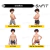 Combo Short Natación Niño Safit 8190 + Antiparra + Gorro Tela en internet