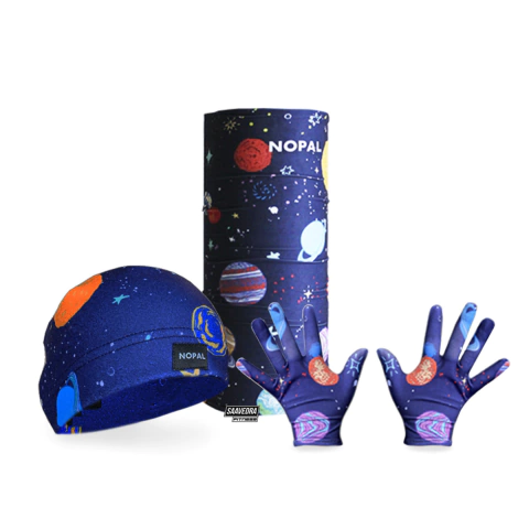 Cuello Termico + Gorro Micropolar + Guantes Primera Piel Niños Nopal® - comprar online