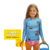 Imagen de Remera Proteccion Uv Safit Niña + Bombacha Natacion Uv