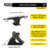 Par de Trucks Skate Longboard 180mm - Saavedra Fitness