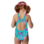 Imagen de Combo Malla Natacion Niña Safit 8290