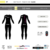 Traje Neoprene Aquon Mujer 3/2 mm - Saavedra Fitness