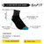 Imagen de Medias caña corta Sox deportiva unisex Secado rápido DE341 / DE245