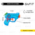 Pistola Lanza Agua X-shot Blaster Nano - Saavedra Fitness