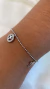 Pulseira Abençoada Ródio Branco - comprar online