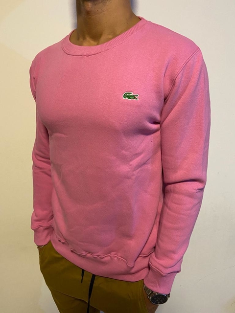 Buzo básico LACOSTE rosa