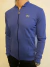 Campera friza s/ capucha LACOSTE azul francia