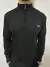 Sweater hilo c/ medio cierre LACOSTE negro - comprar online