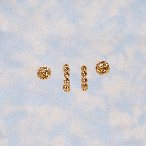 Duo de brincos - Solare - comprar online