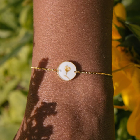 Pulseira Flor de Tango - comprar online